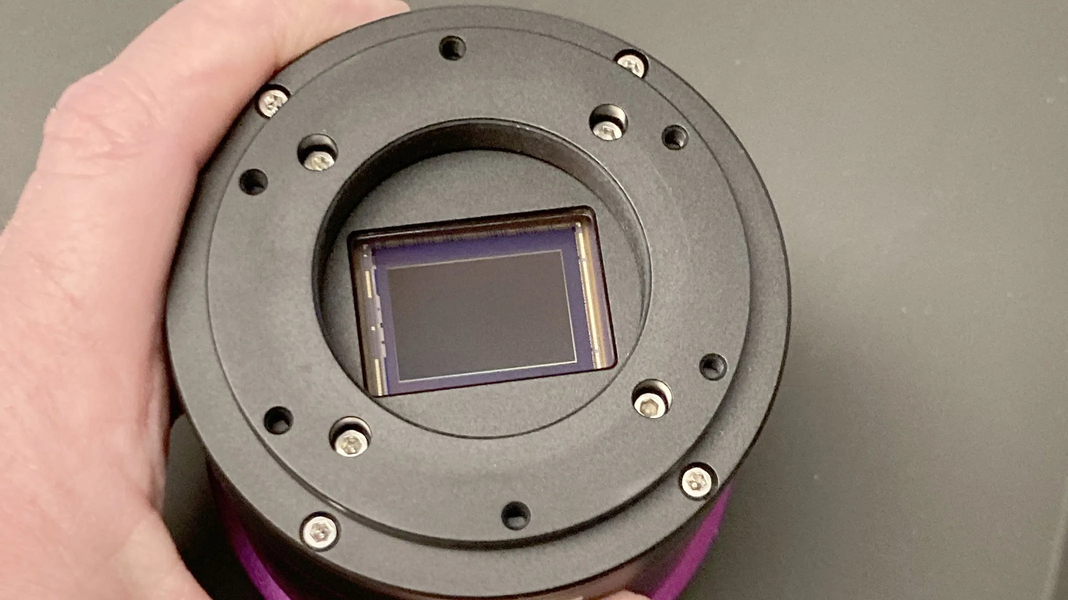 The sensor of the Altair Hypercam 26C APS-C Colour TEC