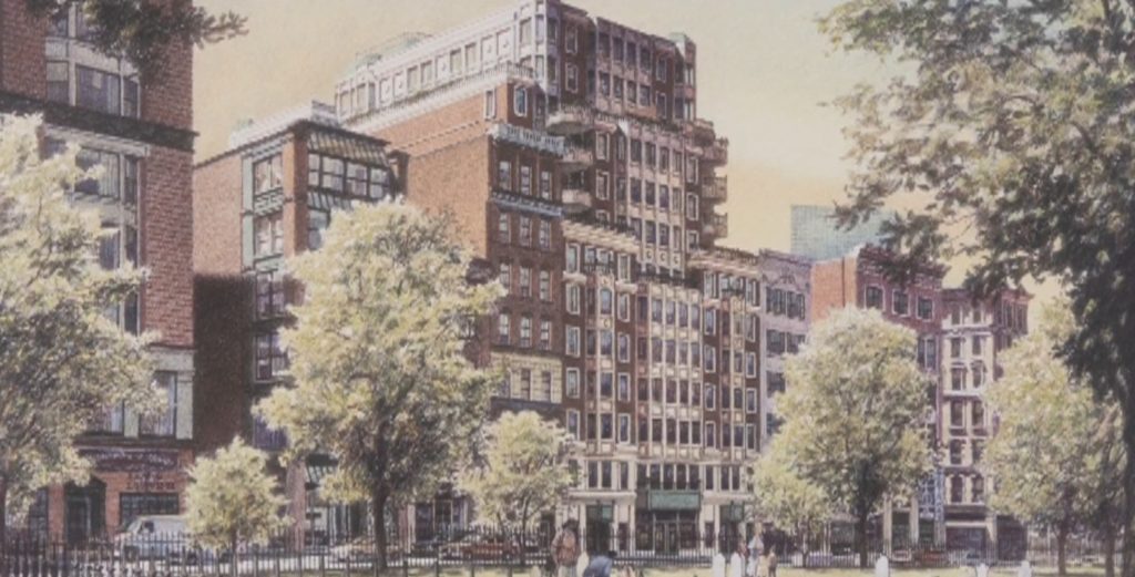 Exhibition showcases Frank Costantino’s hand-drawn designs that bring buildings to life