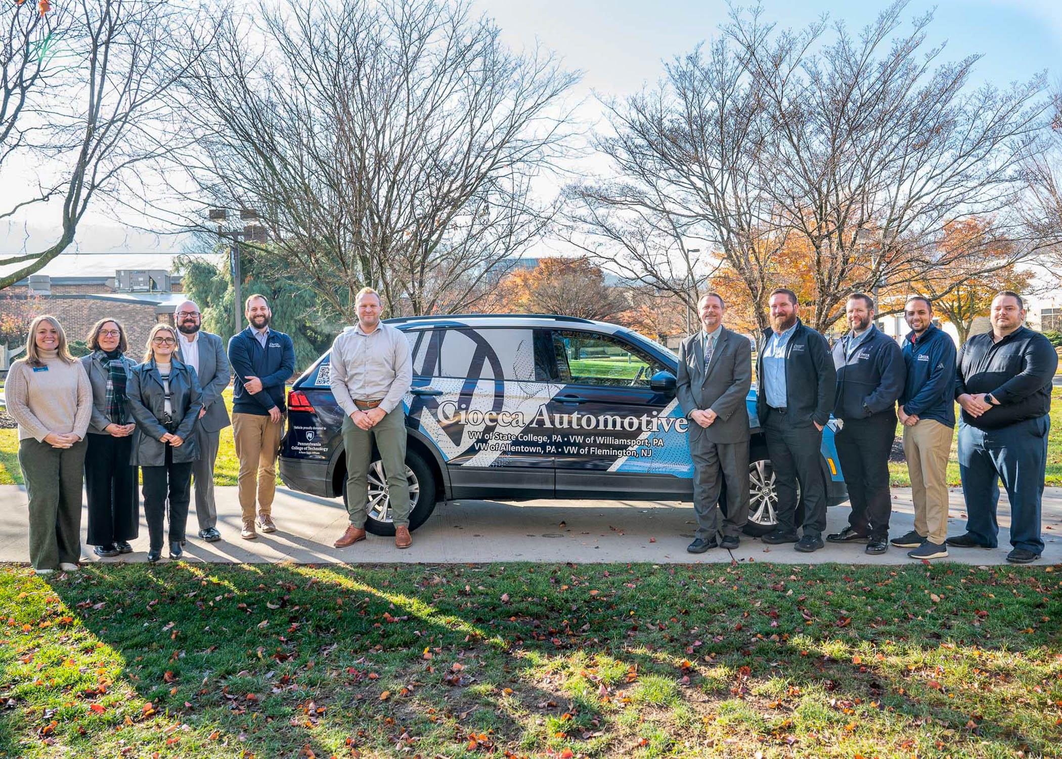 Ciocca dealership donates car to Penn College program