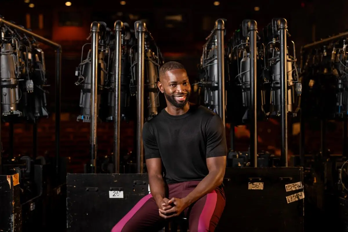 Playwright and Oscar-winning screenwriter Tarell Alvin McCraney.
