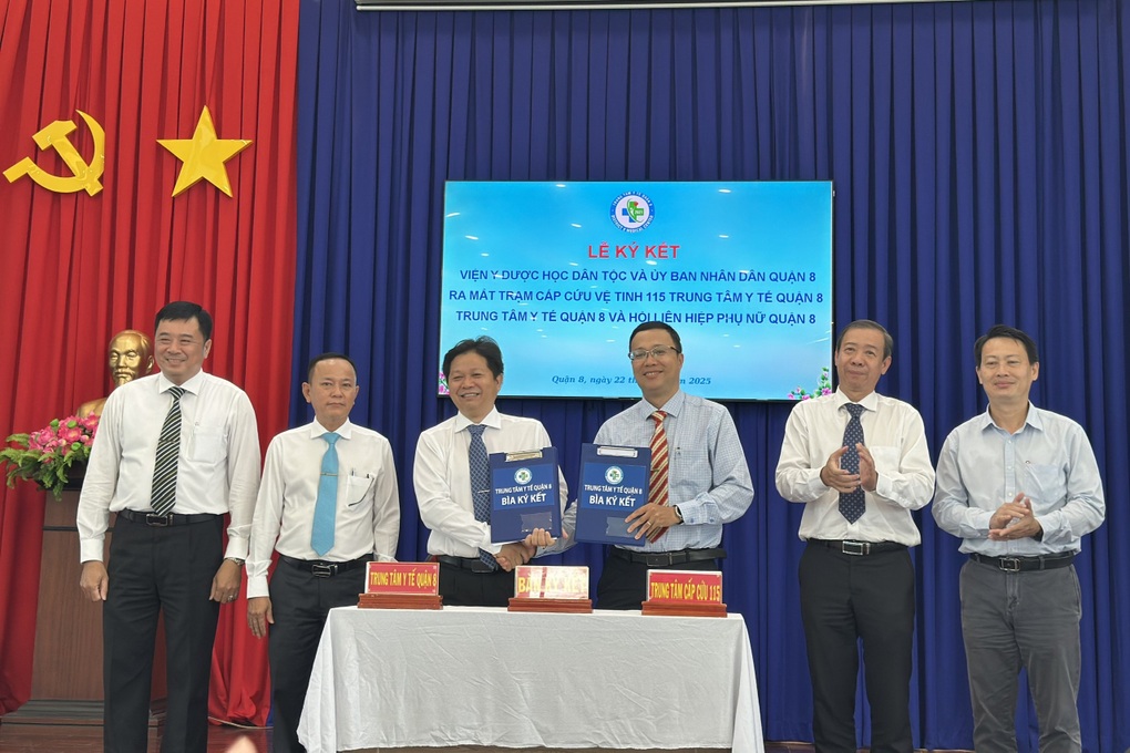 Trung tâm Y tế duy nhất của TPHCM có trạm cấp cứu vệ tinh 115
