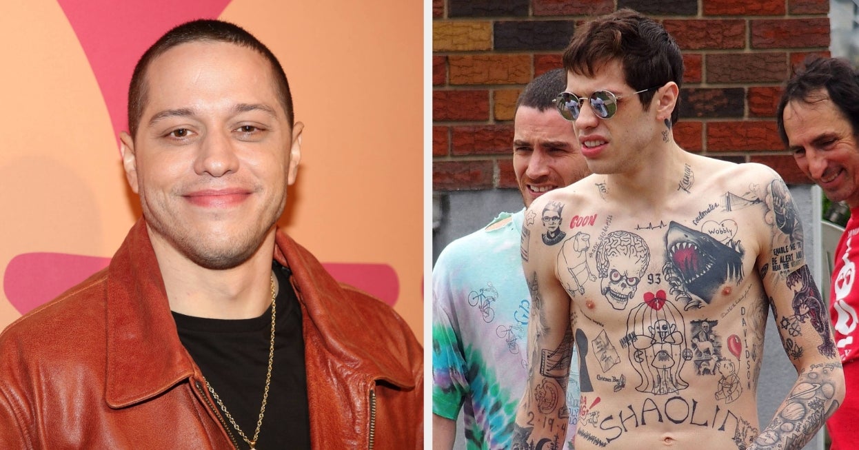 Pete Davidson Is Being Praised For His Vulnerability After Sharing The Real Reason Why He Got So Many Tattoos