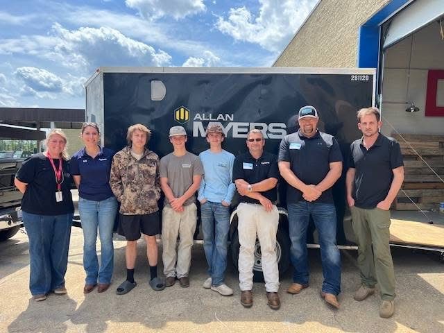 Caroline carpentry students land major internships; Ford donates van to automotive program