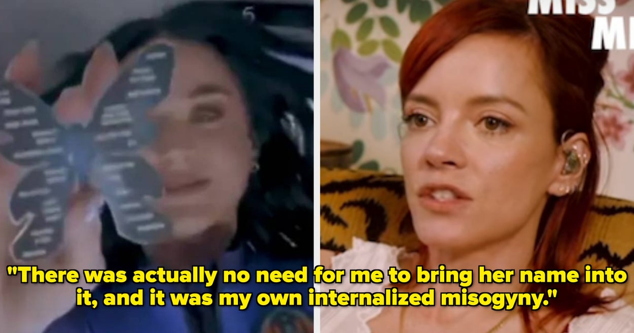 Lily Allen Just Apologized For “Being Mean About Katy Perry” Amid Her Controversial Space Mission, And Said Her Comments Were Reflective Of Her “Own Internalized Misogyny”