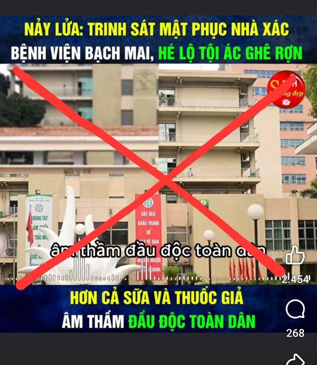 Bệnh viện Bạch Mai lên tiếng trước thông tin tái chế chất thải nguy hiểm - 2