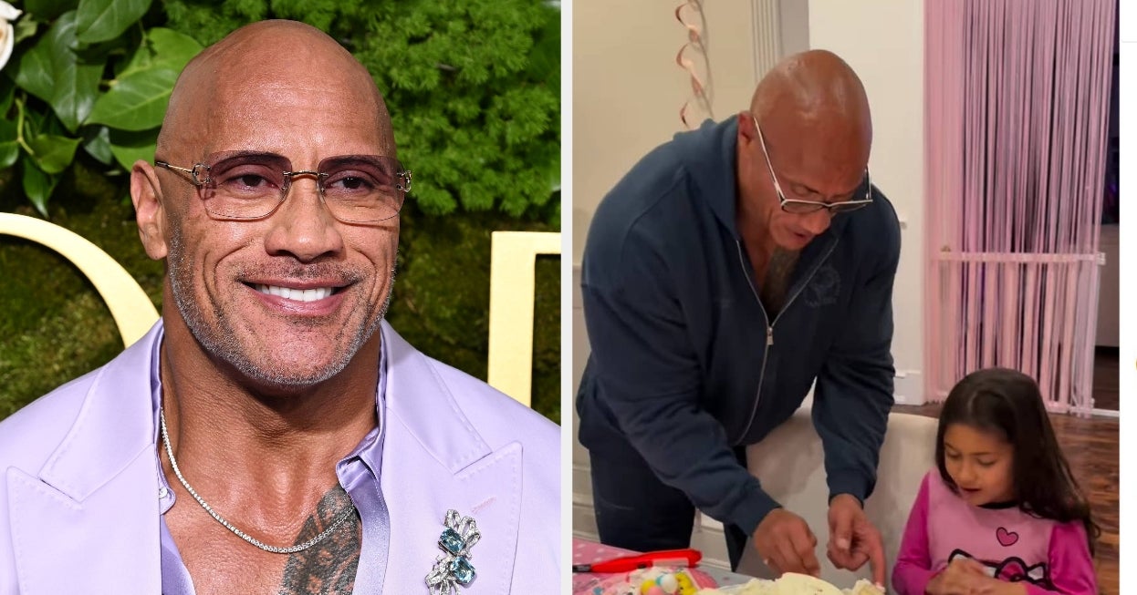 Dwayne Johnson Posted An Adorable Video From His 7-Year-Old Daughter’s Birthday Party, And People Think Other Celebs Should Take Note
