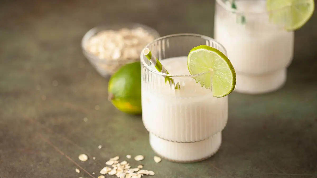 oatmeal juice with limes