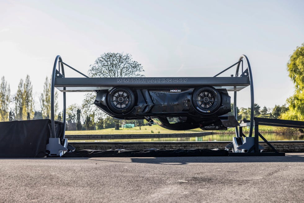 An Electric Car Drove Upside Down. The Secret Lies in Its Engineering.