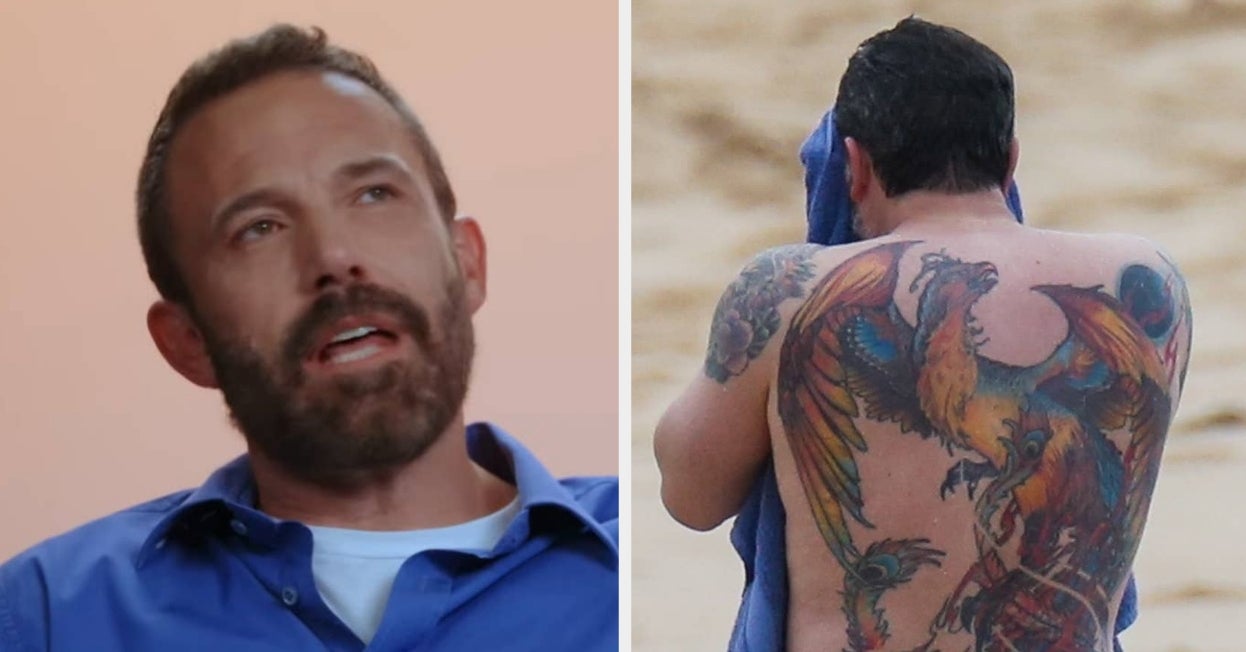 Ben Affleck Told The Story Of His Most “Terrible” Tattoo Regret, And It’s Probably Not The One You’re Thinking Of