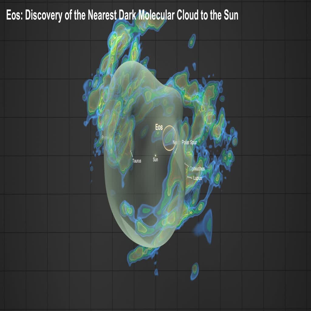 Molecular, Glow-in-the-Dark Cloud Discovered Close to Earth