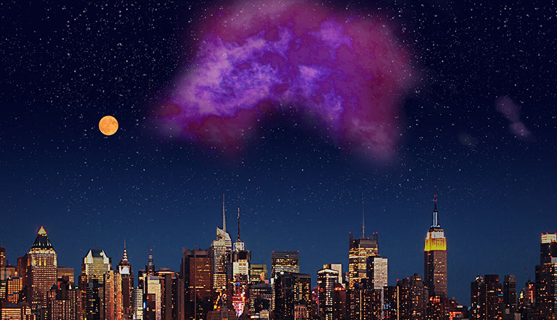 ‘It’s huge, and it’s been hidden for this whole time’: Gigantic, glow-in-the-dark cloud near Earth surprises astronomers