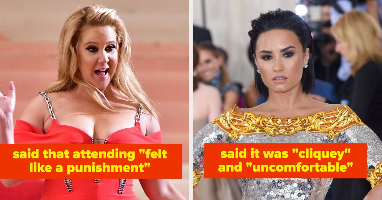 Here Are The Most Unfiltered And Shady Things Celebs Have Said About The Met Gala And Its Attendees
