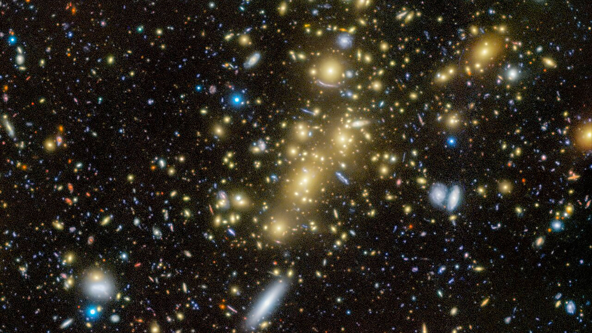 Gaze at a cluster of glowing galaxies  photo of the day for May 2, 2025