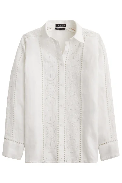 J.Crew, Garçon Classic Shirt in Eyelet Linen