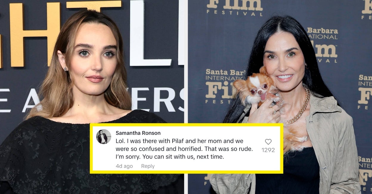 People Are Split On Chloe Fineman’s Awkward Story About Greeting Demi Moore In A Restaurant