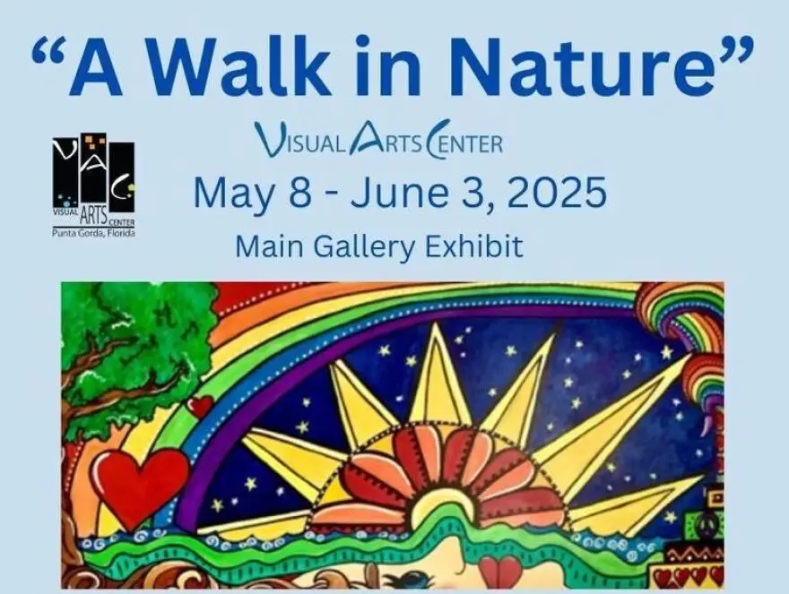 Visual Arts Center Poster for 'A Walk in Nature'