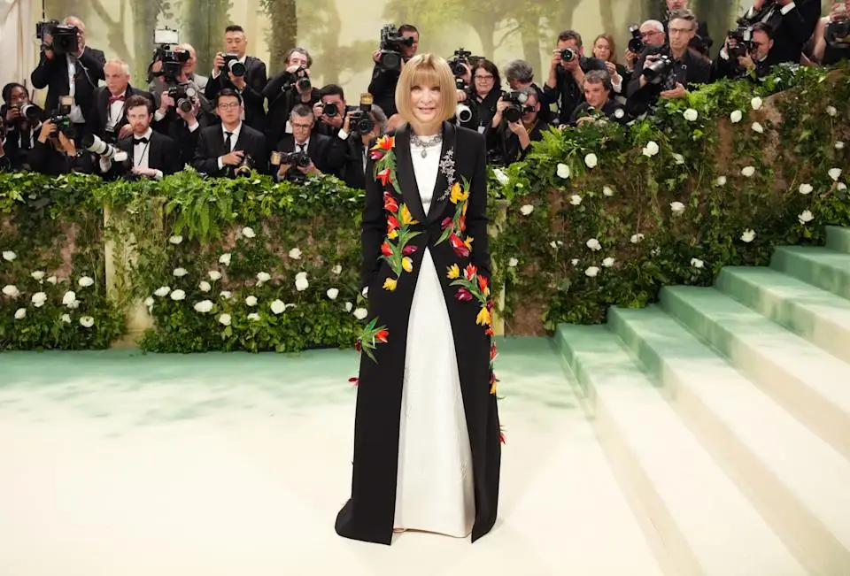 Anna Wintour attends The 2024 Met Gala.