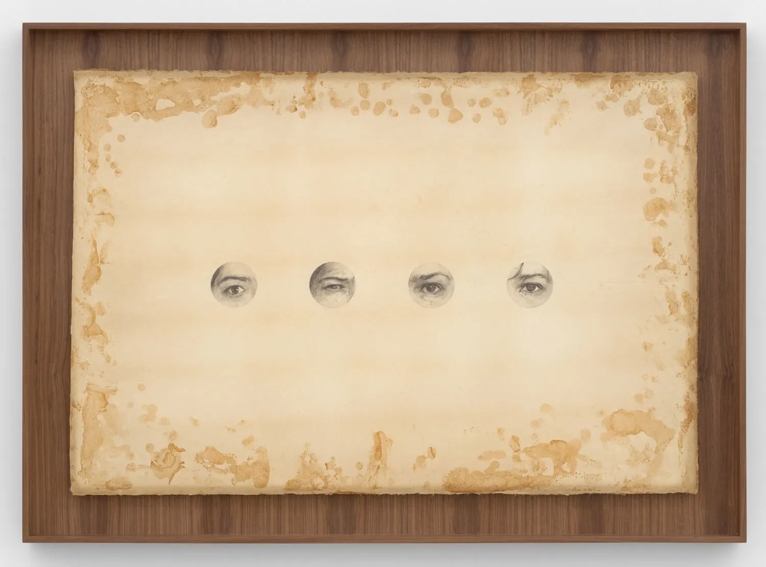 Kang Seung Lee, Untitled (Laura Aguilar's eyes), (2024).