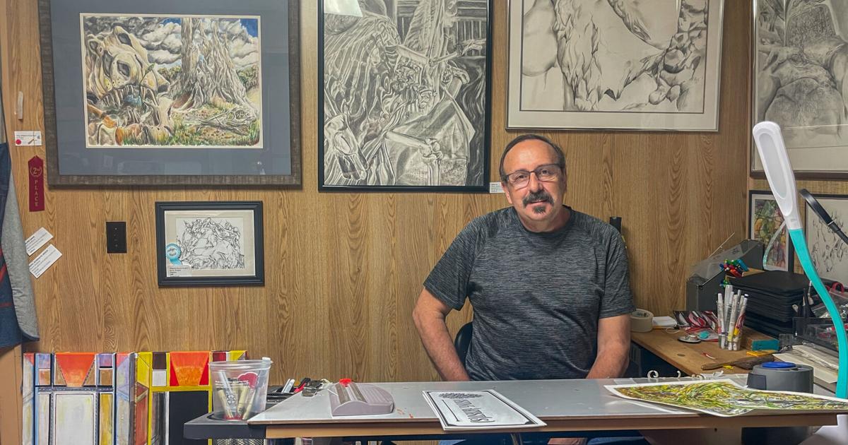 Coral artist Kevin Wolford inducted into the Pittsburgh Society of Artists Guild, opens studio for annual Arts Walk