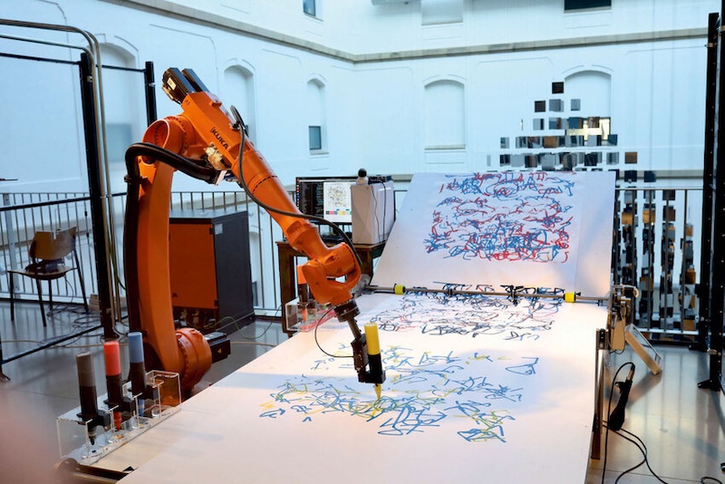 Five robotic systems that can paint like human artists