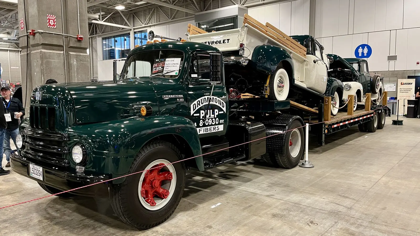 Trucks collection of Alain Lemaire | Photo: Germain Goyer