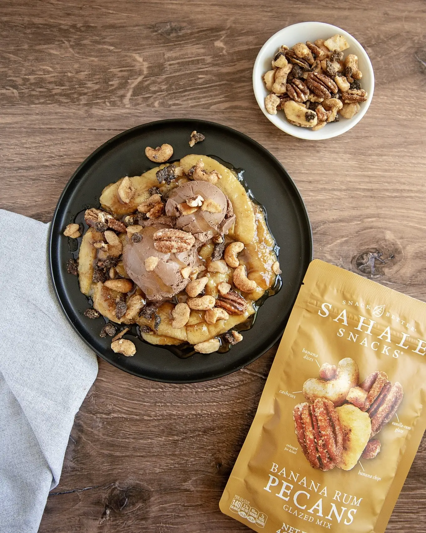 Sahale Snacks Banana Rum Pecans