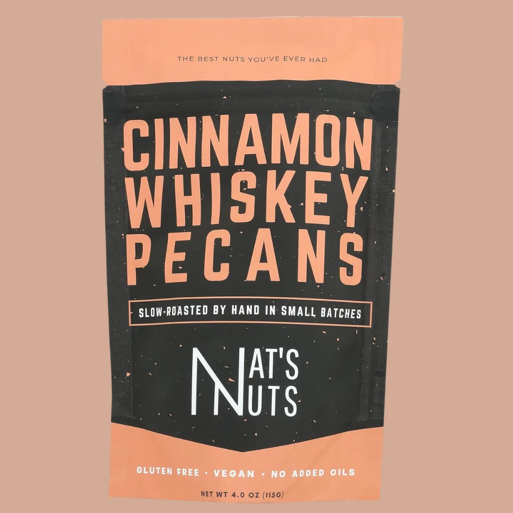 Nat's Nuts Cinnamon Whiskey Pecans