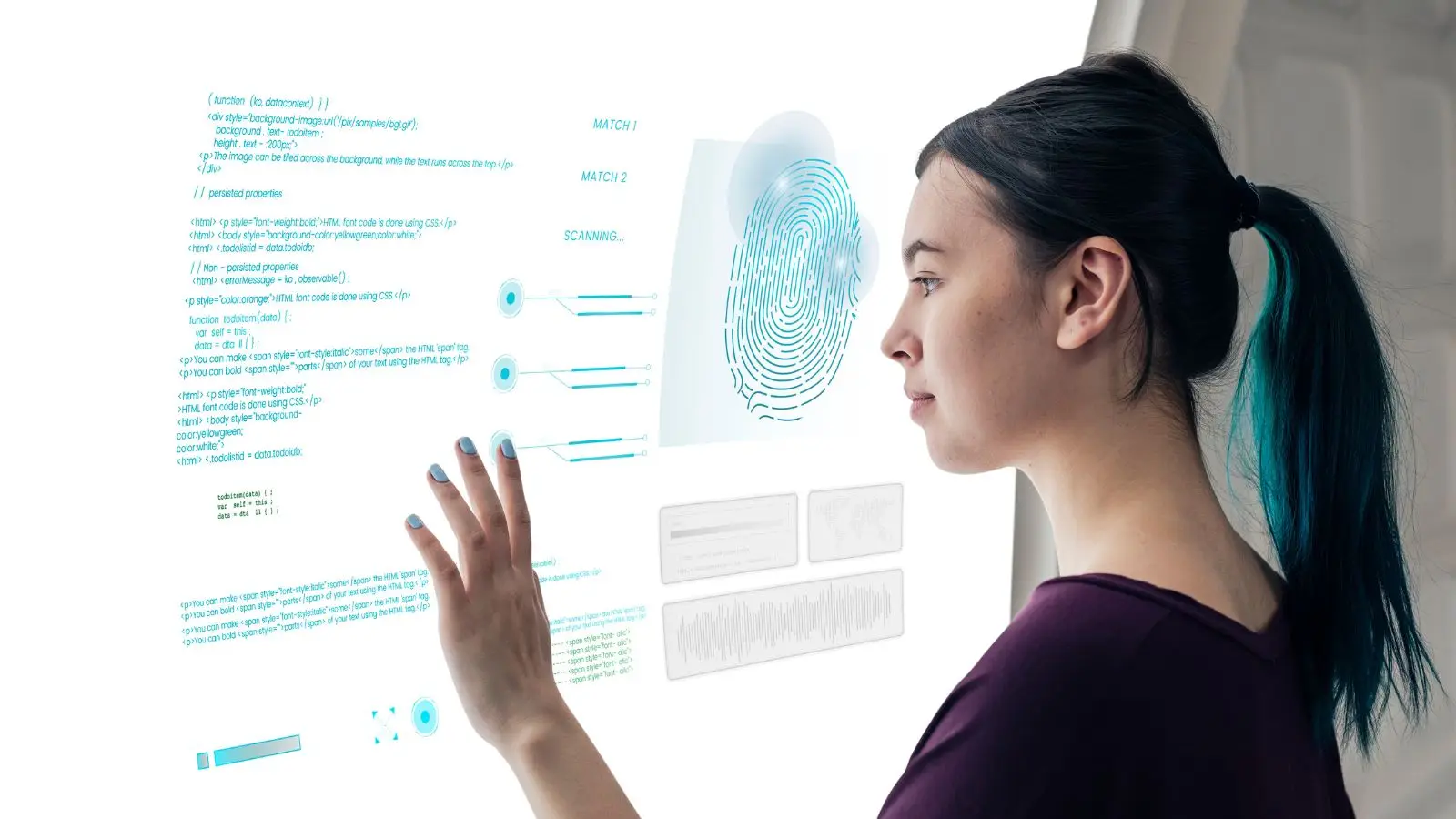 menina utilizando inteligencia artificial