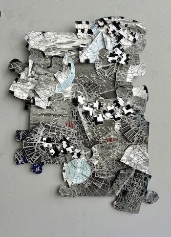 Visual Arts Review: “Phyllis Ewen: Inundation” — Speaking to the Unraveling of the Environment
