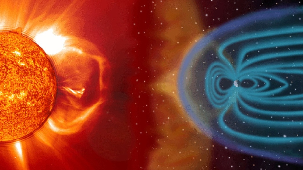 Earth’s skies pulse in sync with the sun’s solar flares