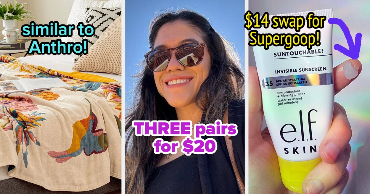 From Beauty To Fashion To Home, These 47 Cheaper Versions Of Expensive Products Deserve Your Undivided Attention