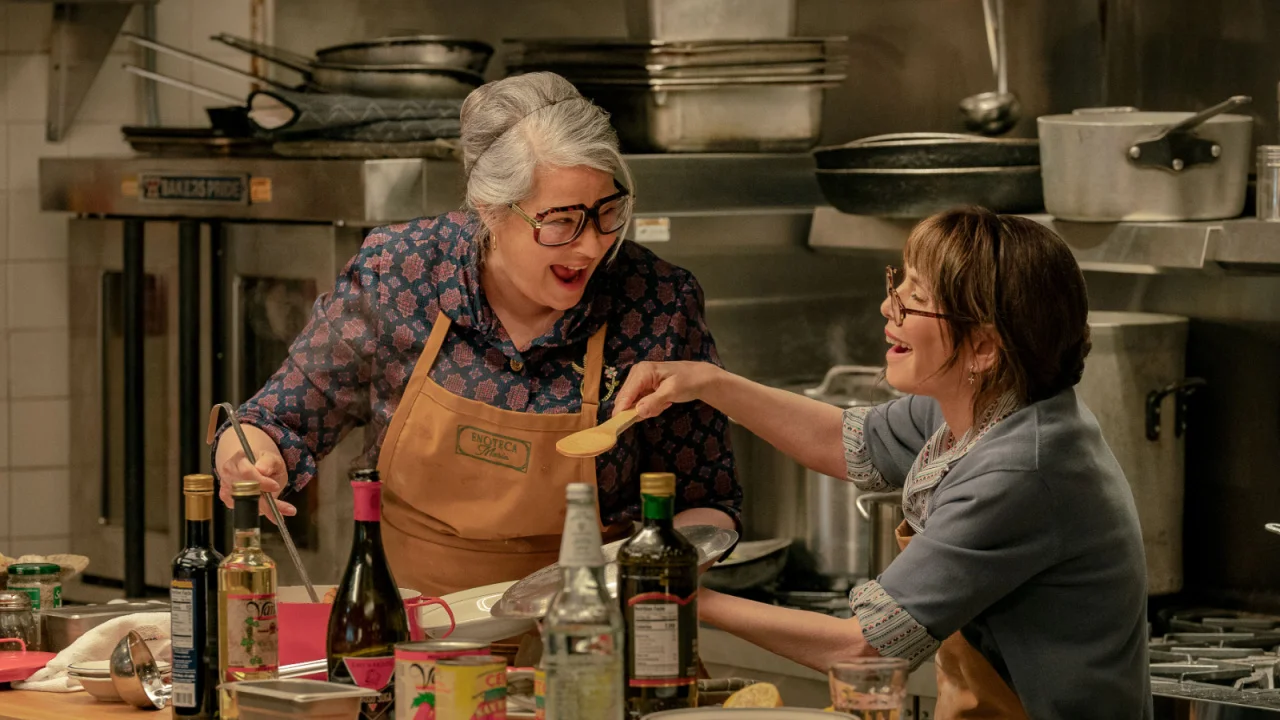 Talia Shire and Lorraine Bracco in Nonnas.