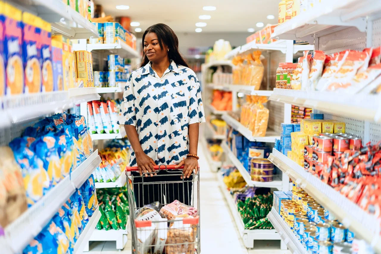 woman shopping