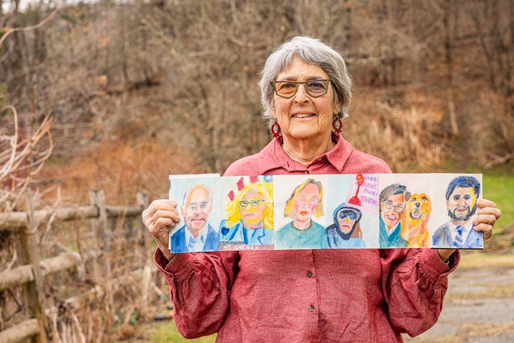 ‘Be Well, Have Courage’: Montpelier Artist Joyce Kahn’s Democracy Heroes