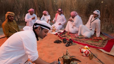 Gahwa brewing tradition: Art and meaning of the Arabic coffee ceremony
