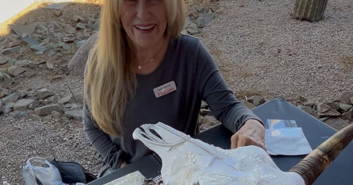 Lynn Thrower showcases her mosaics at The Finer Arts Gallery
