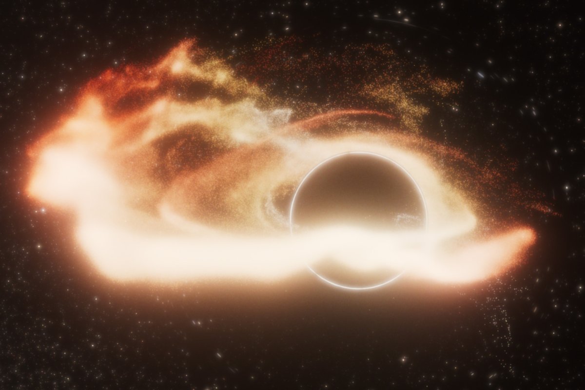 “Space Jaws”: NASA reveals roaming monster black hole that’s eating stars