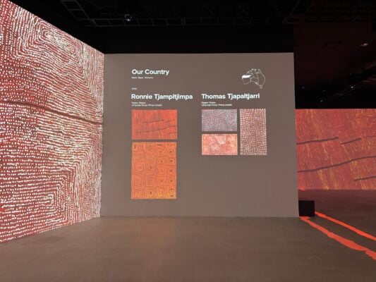 Indigenous Australian art exhibit ‘Connection’ opens in The Lume 