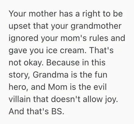 Screenshot 2025 05 03 at 22.14.59 She Shared A Story About Eating Ice Cream With Her Grandmother, But Her Mom Got Offended And Started Lecturing Her Family