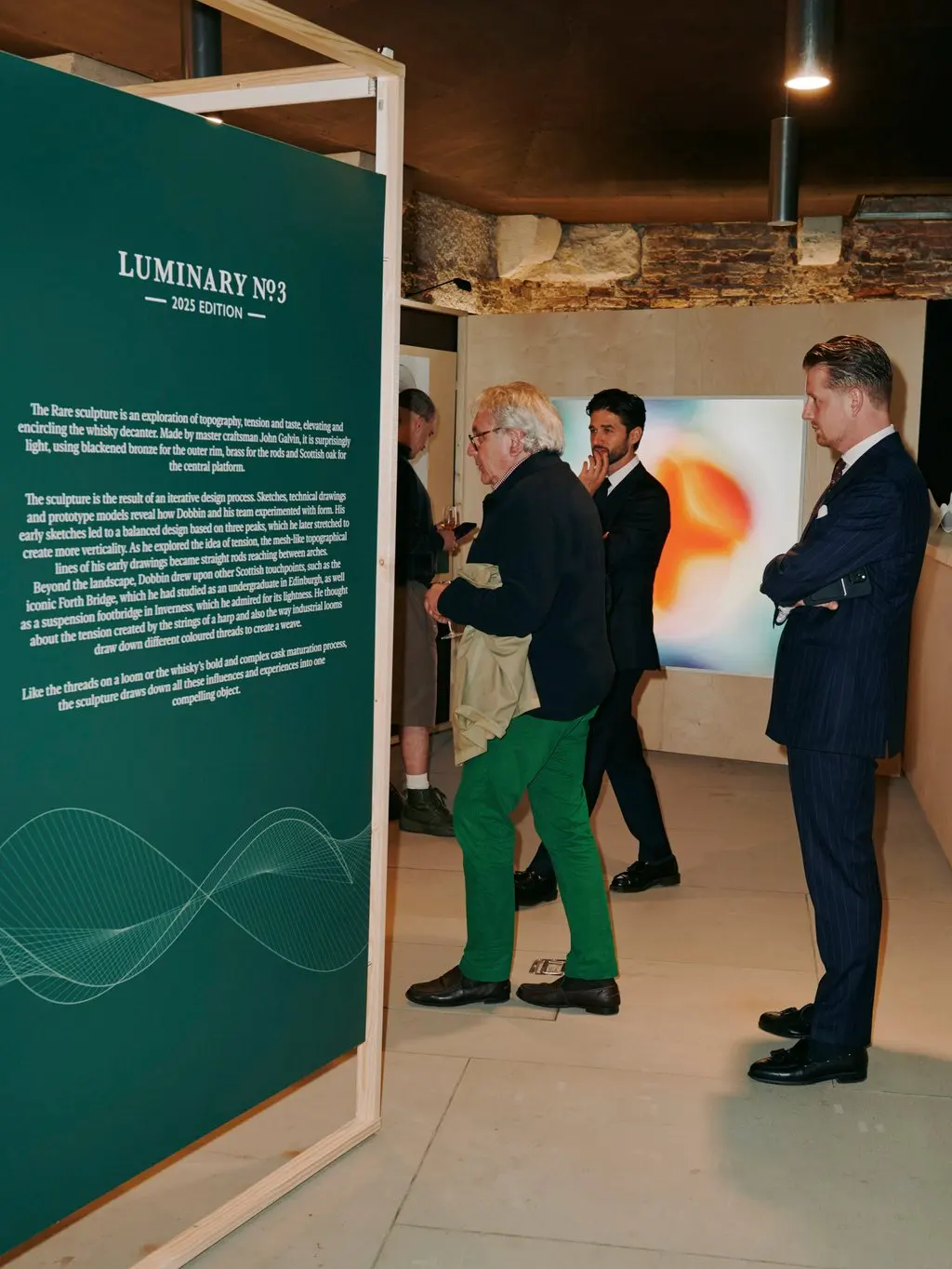The Dalmore unveiled the third edition of its Luminary Series in partnership with V&A Dundee. Photo: Handout
