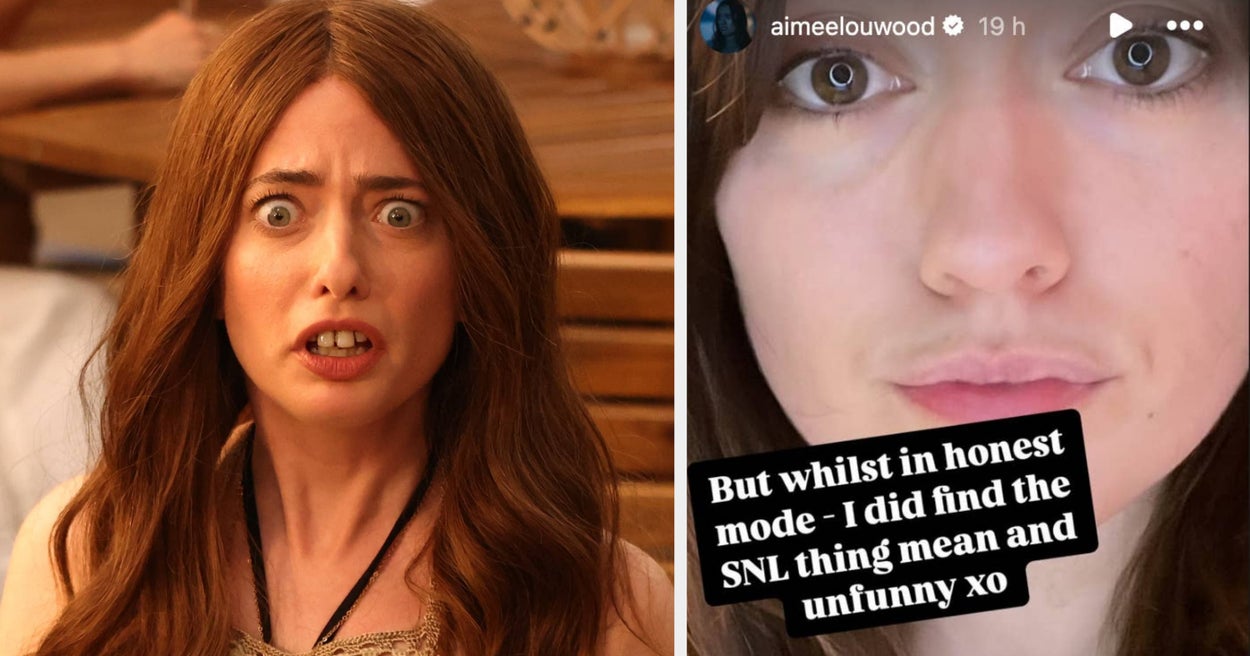“Saturday Night Live” Star Sarah Sherman Said She “Obviously” Didn’t Mean To Hurt Aimee Lou Wood’s Feelings With That Divisive “White Lotus” Sketch
