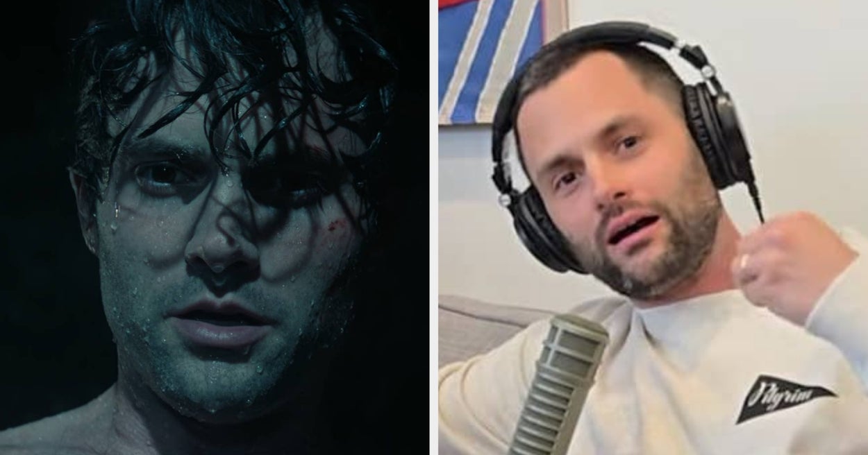 Penn Badgley Just Revealed That He Had To Put Wax “In Every Orifice” For The Water Scene In “You” — Yes, Even That One
