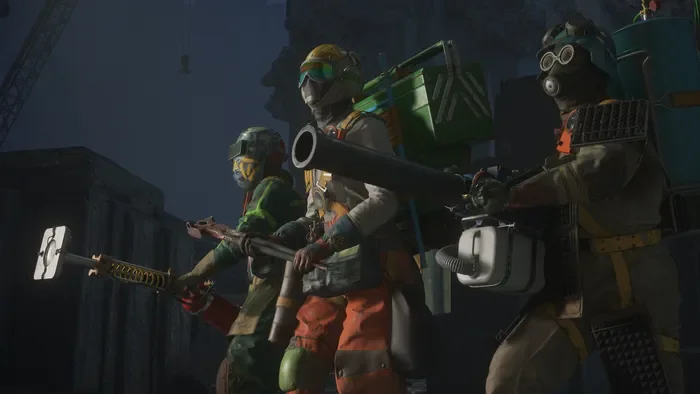 A group of Federal Bureau of Control agents in FBC Firebreak. A group of Federal Bureau of Control agents in FBC Firebreak.