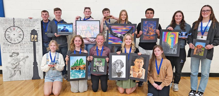Kimball has ‘strong’ showing at Region 5A Visual Arts Contest – Tri-County News