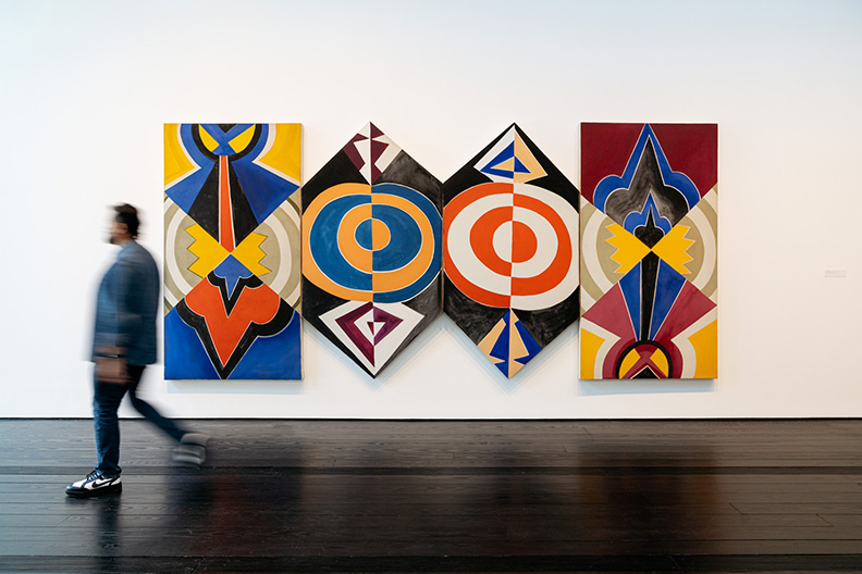 Jazz & Joe Overstreet: “Taking Flight” at the Menil Collection, Houston