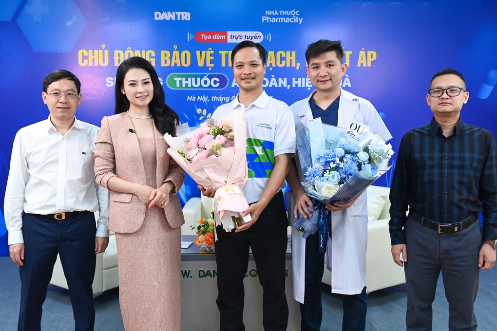 Tọa đàm trực tuyến: Chủ động kiểm soát huyết áp, bảo vệ tim mạch