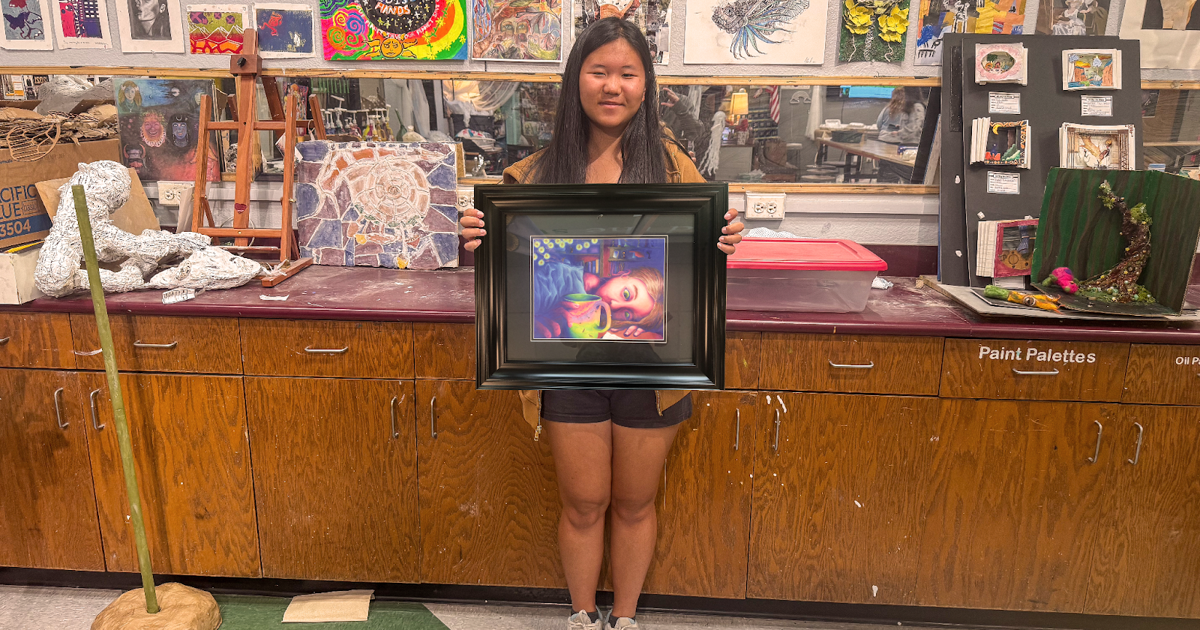 Norman North Student Lillian Dai wins 2025 Congressional Art Competition