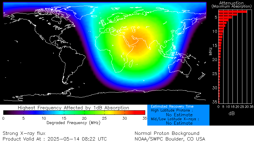 Strongest solar flare of 2025 erupts from sun, sparking radio blackouts across Europe, Asia and the Middle East