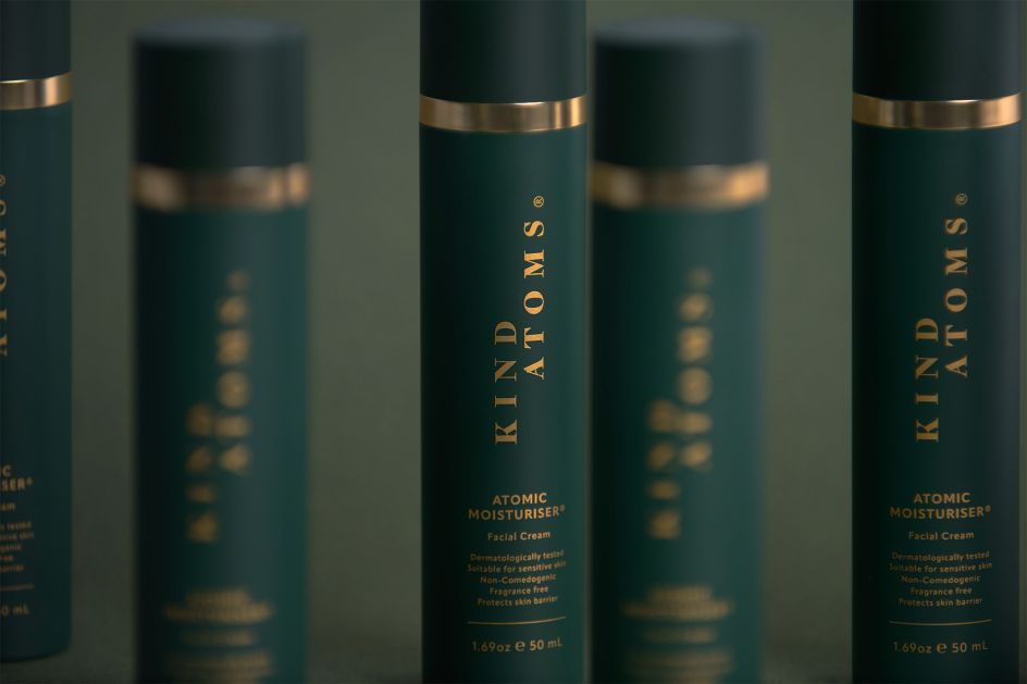 Ancient rituals meet modern science in Kind Atoms skincare debut designed by Run For The Hills