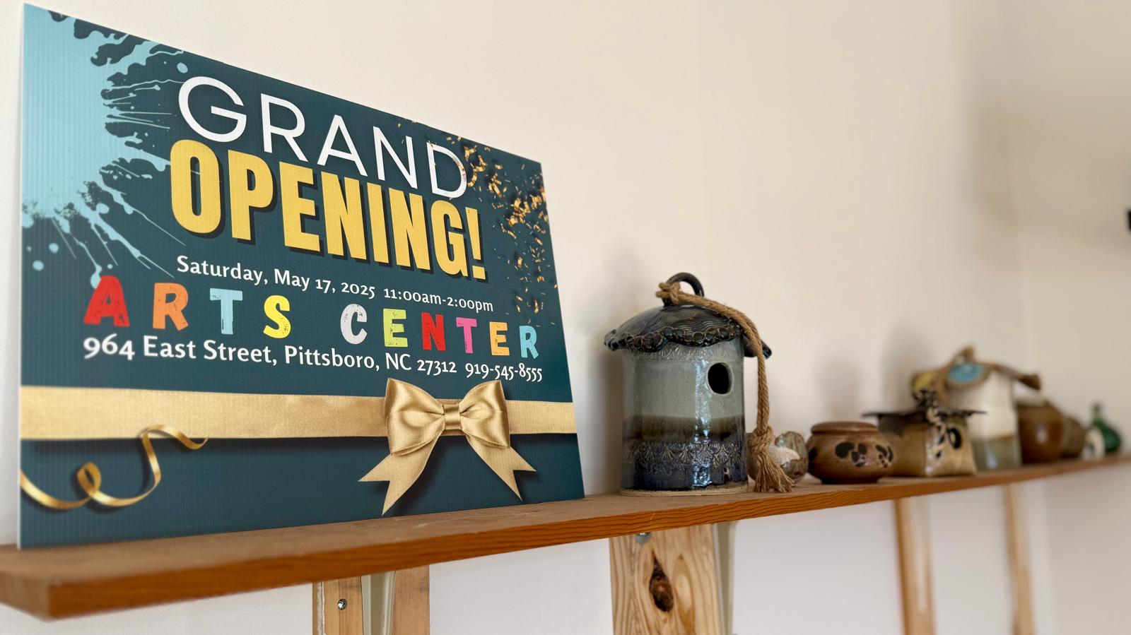 Chatham County’s Arts Center Set for Grand Opening Celebration, Aims to be New Creative Resource